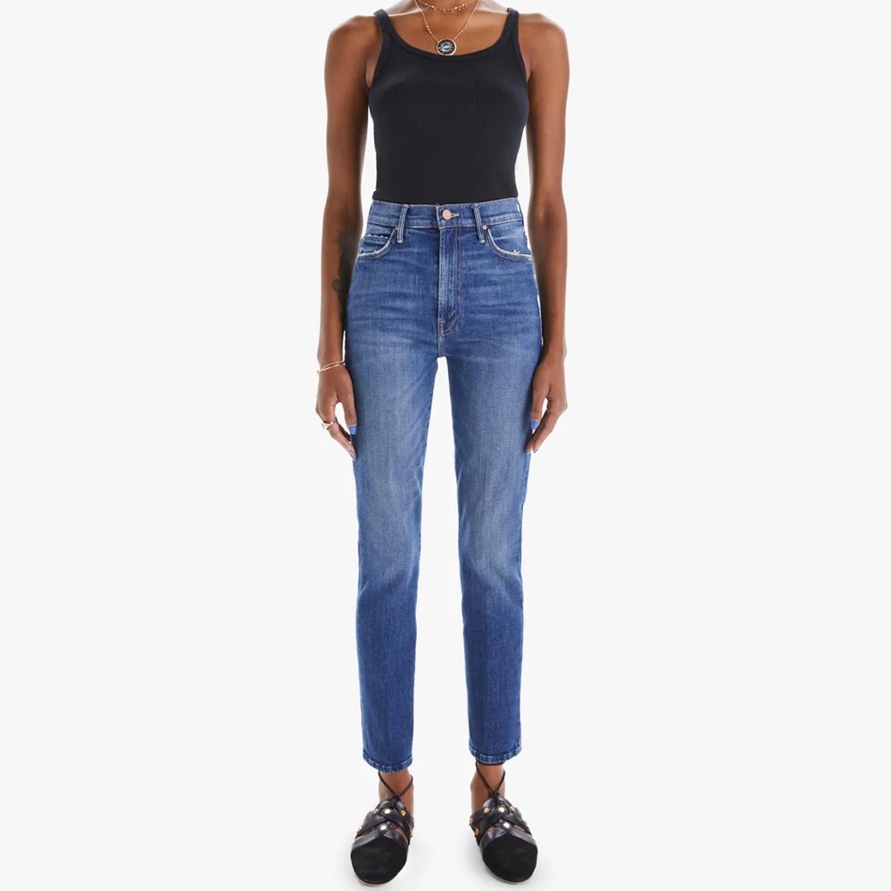 Mother swooned rascal ankle jeans